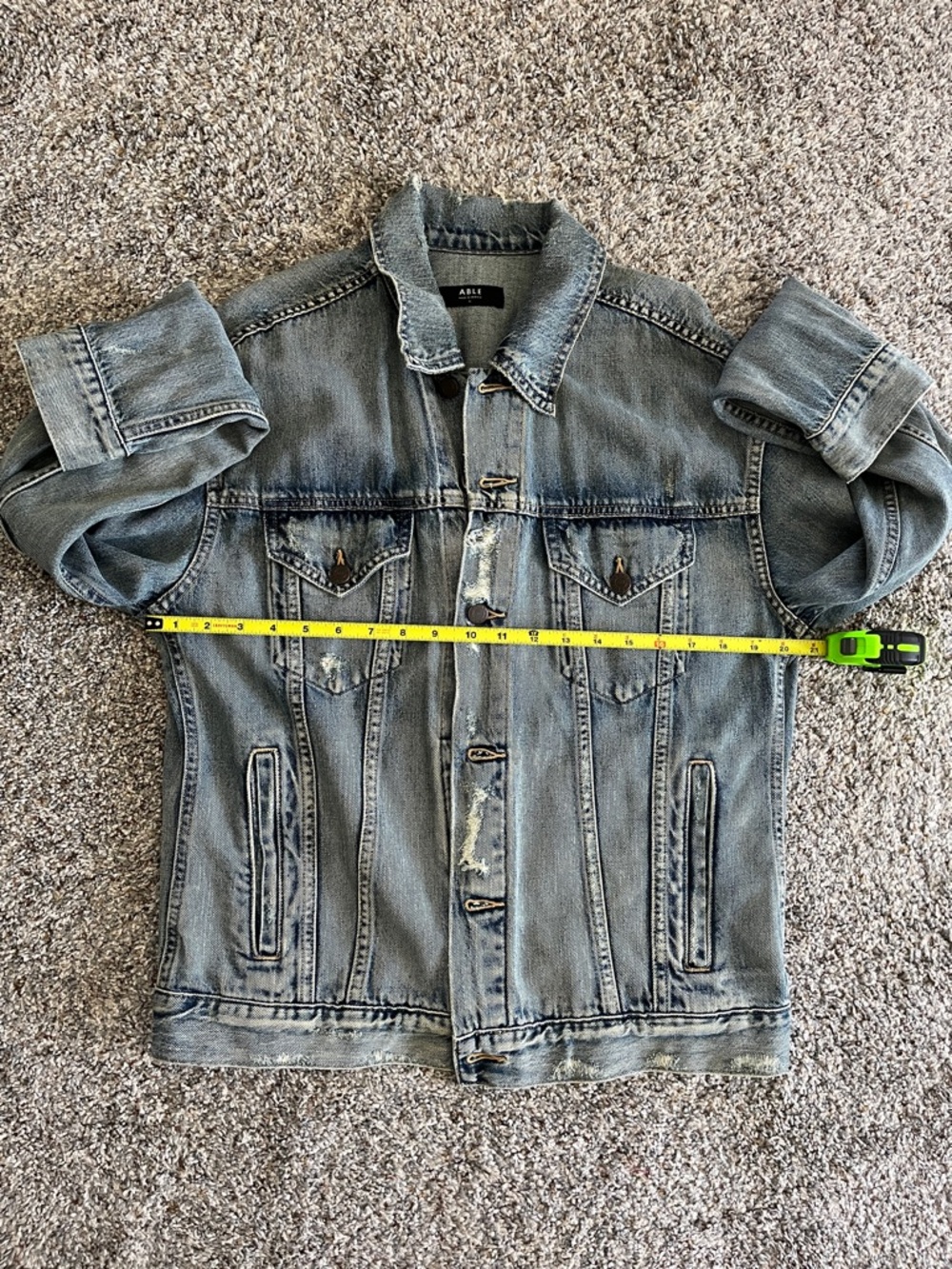 ABLE Merly Denim Jacket - Picture 9 of 12